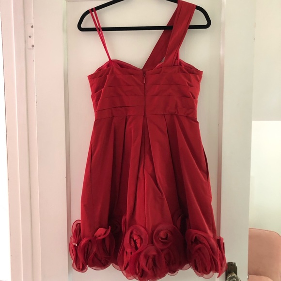 Stunning red BCBG cocktail dress - Picture 2 of 16